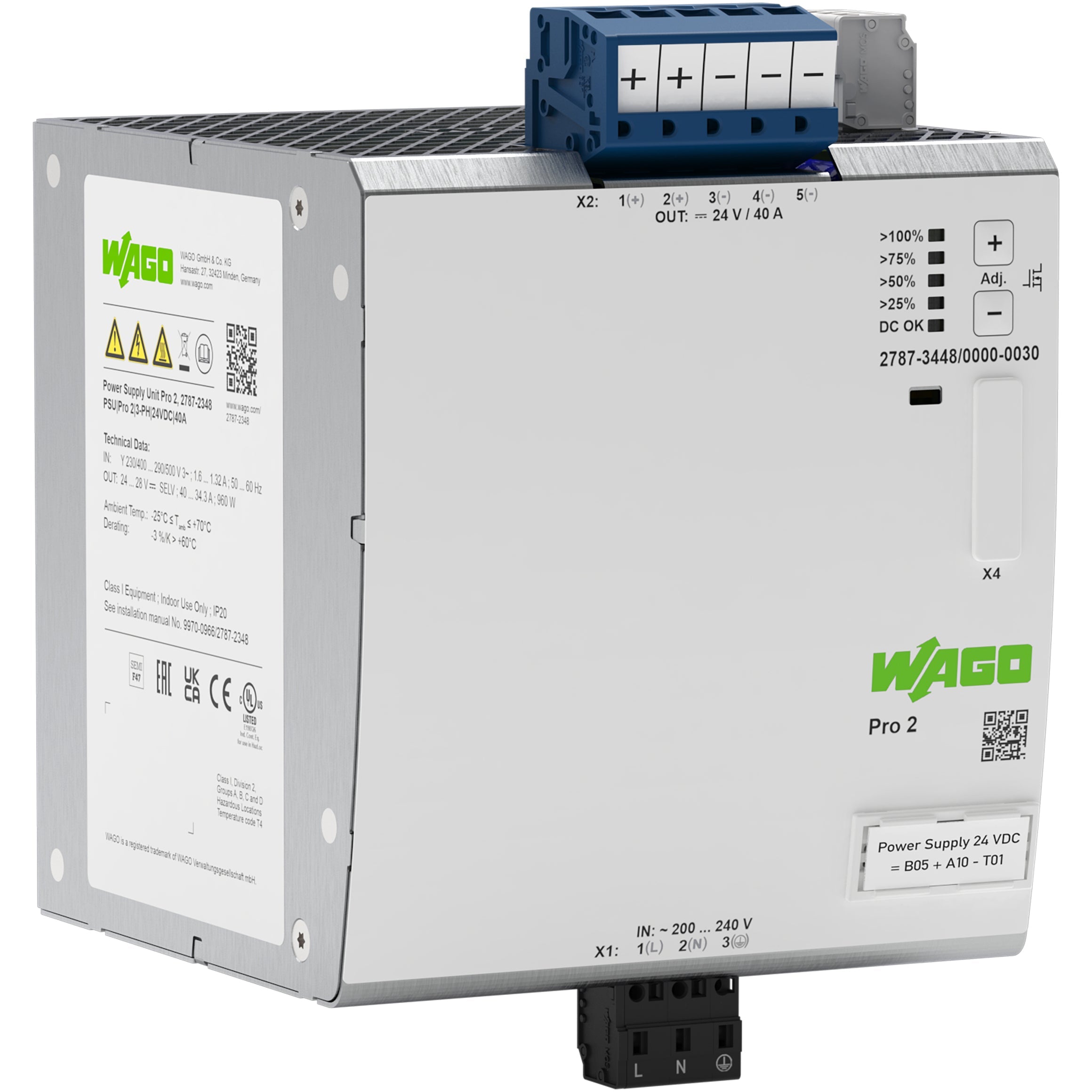 Wago - 2787-3448/000-030